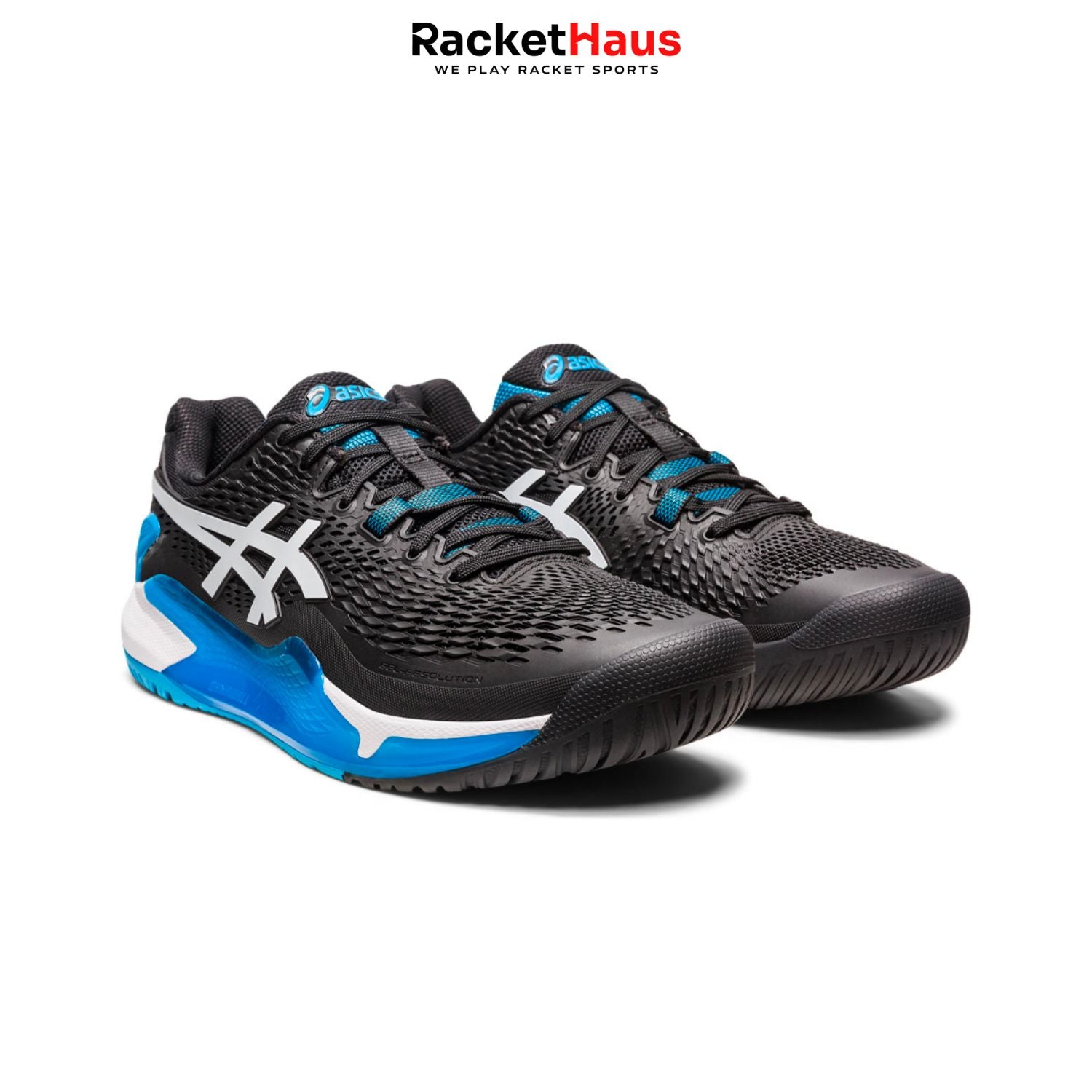 Asics Gel Resolution 9 Black/Blue