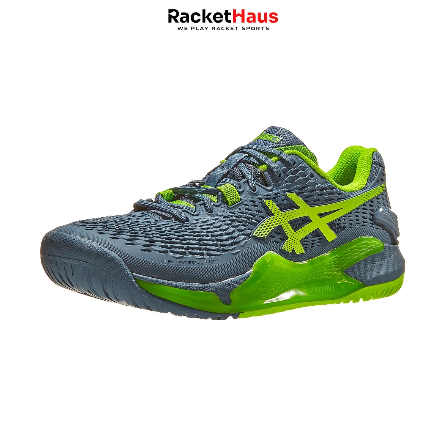 Asics Gel Resolution 9 Steel Blue/Green