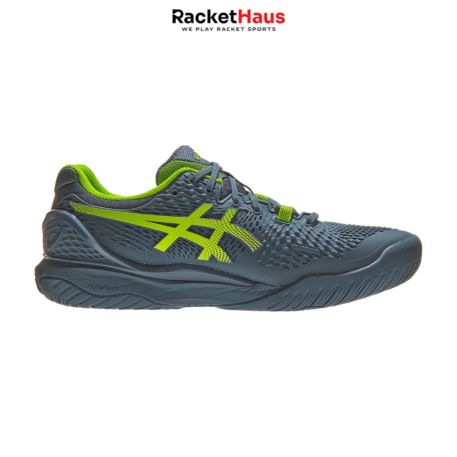 Asics Gel Resolution 9 Steel Blue/Green