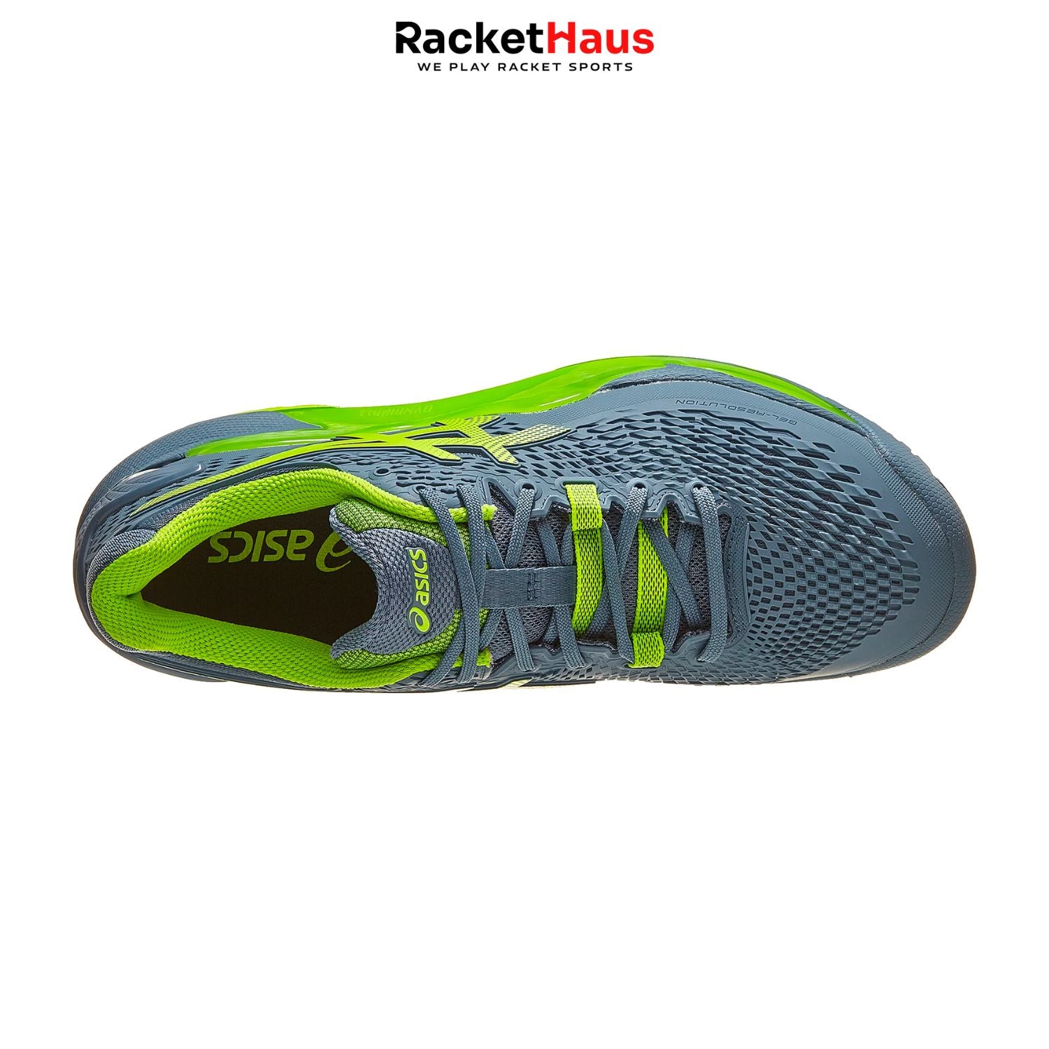 Asics Gel Resolution 9 Steel Blue/Green