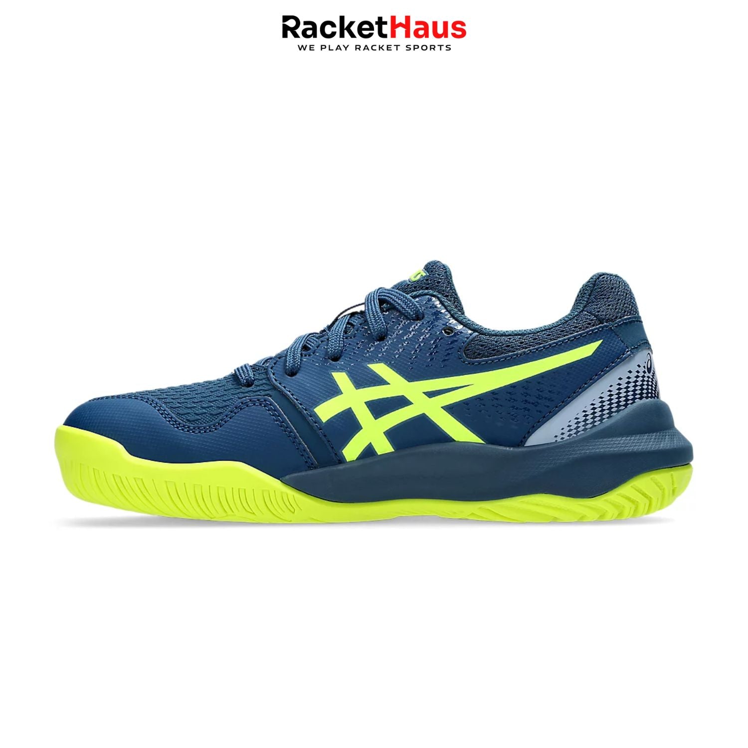 Asics Gel Res 9 Kids Mako Blue/Safety Yellow