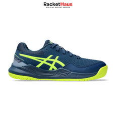 Asics Gel Res 9 Kids Mako Blue/Safety Yellow