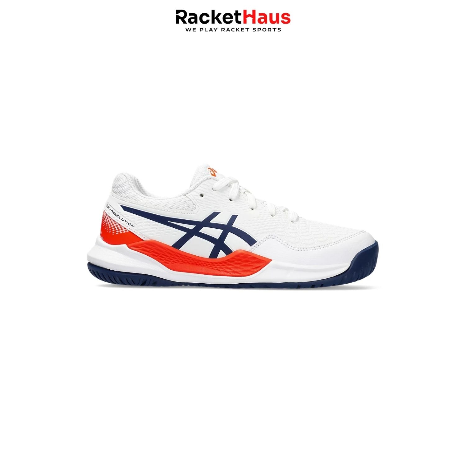 Asics Gel Resolution 9 Kids GS White/Blue Expanse