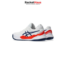 Asics Gel Resolution 9 Kids GS White/Blue Expanse