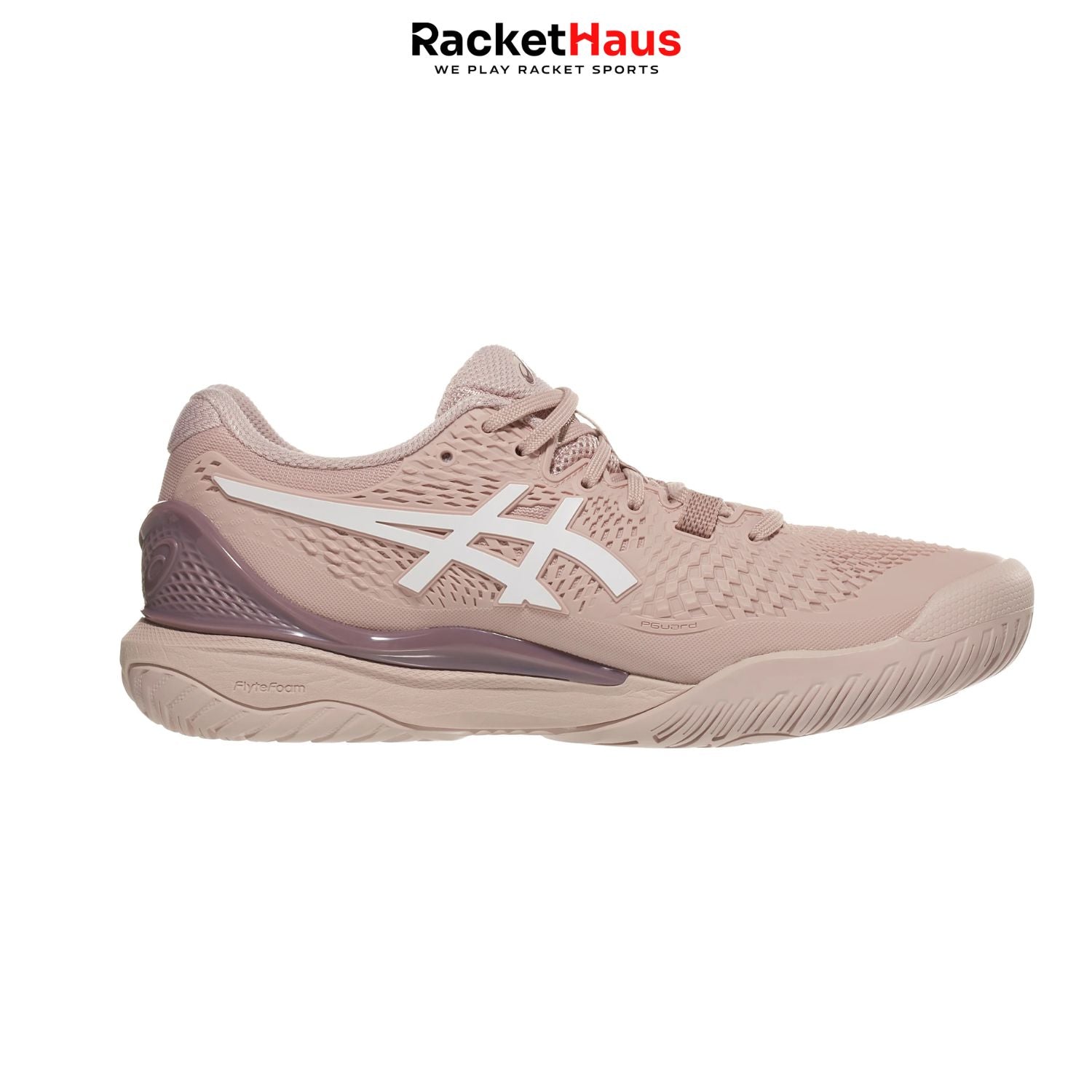 Asics Gel Resolution 9 Womens Watershed Rose/white (Wide)